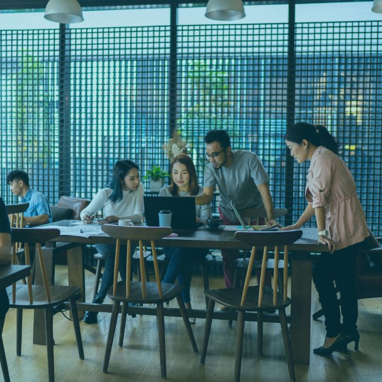Durable commercial smart lock padlock securing a storage unit, managed via the smart lock app.